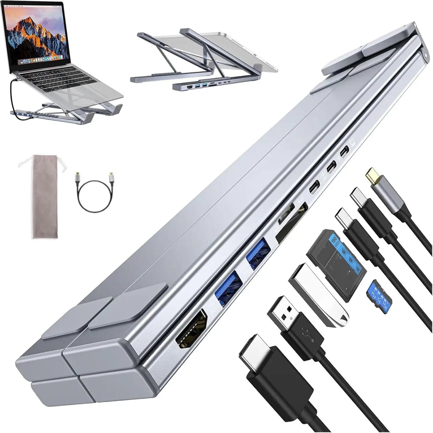 Laptop Docking Station Stand