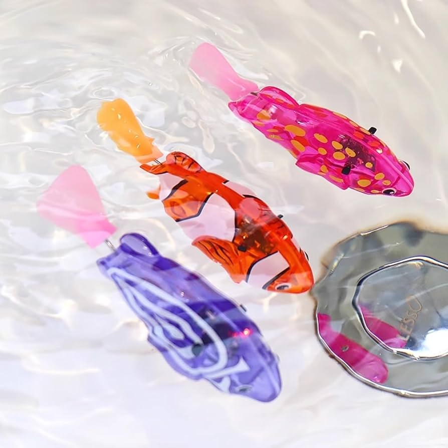 Magic Swimming Fish with Lights