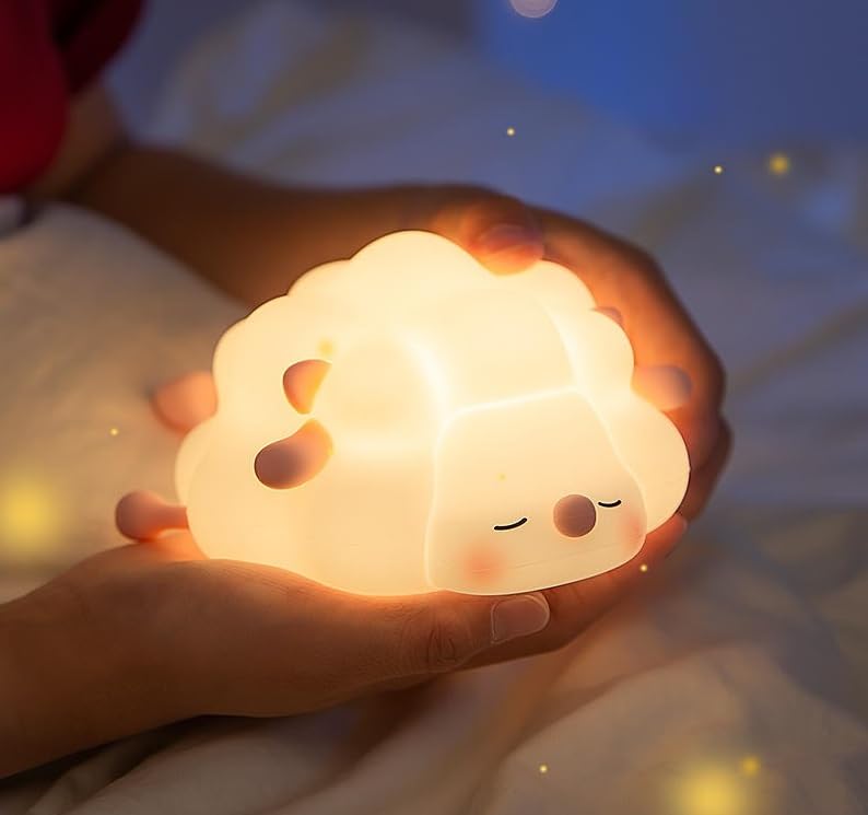 Sheep Cartoon Bedroom Lamp