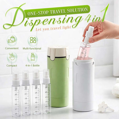 4-in-1-Travel multi-purpose bottle