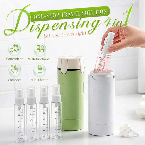 4-in-1-Travel multi-purpose bottle