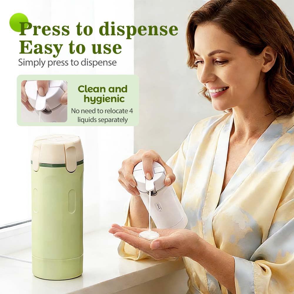 4-in-1-Travel multi-purpose bottle