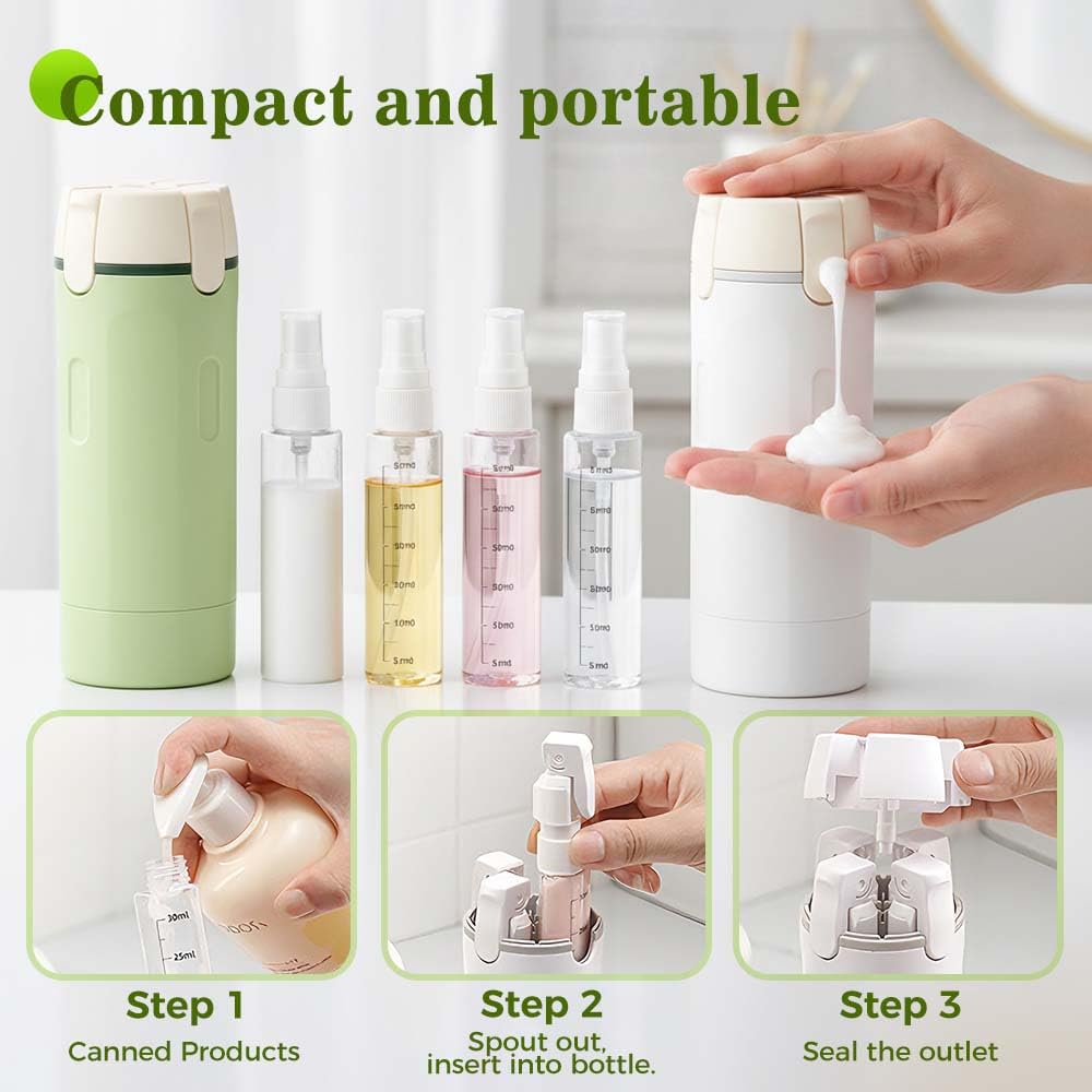 4-in-1-Travel multi-purpose bottle