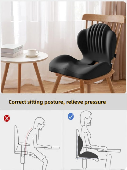 Ergonomic 2-in-1 back and seat