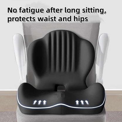Ergonomic 2-in-1 back and seat