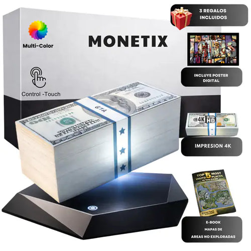 Floating Money Banknote Lamp
