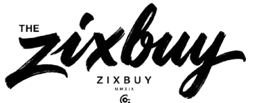 The Zixbuy logo with stylized script text and MMXIX year mark
