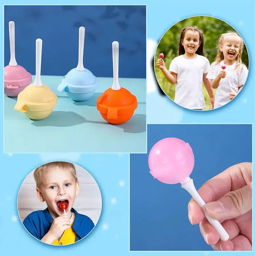 Lollipop Ice Cream Maker, Homemade Popsicle Molds(5pcs)