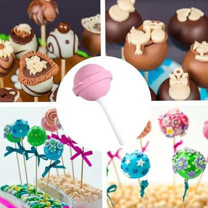 Lollipop Ice Cream Maker, Homemade Popsicle Molds(5pcs)